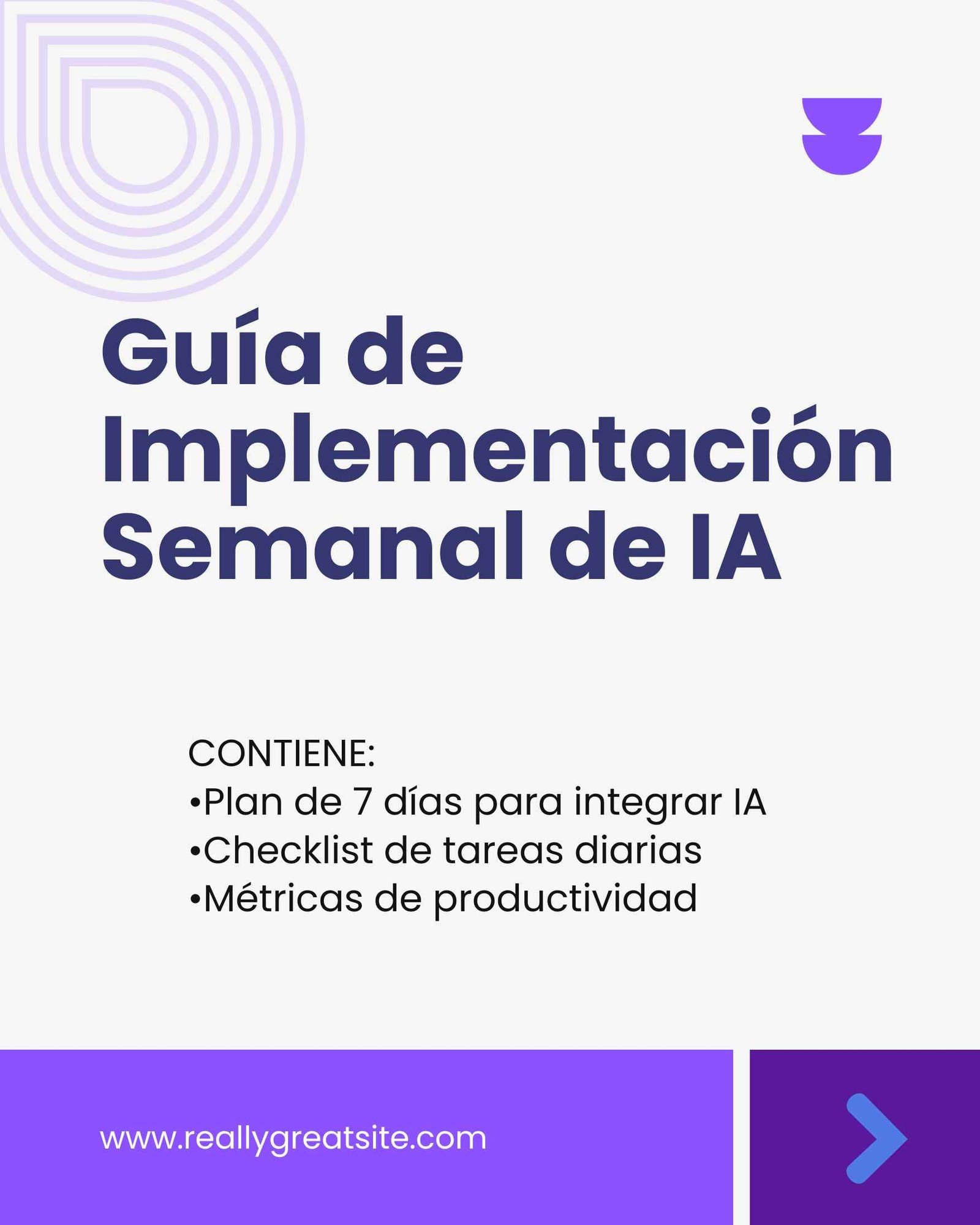 Guía de Implementación semanal de IA – plan de 7 días