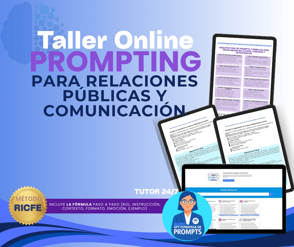 Taller de Prompting para comunicadores y RRPP