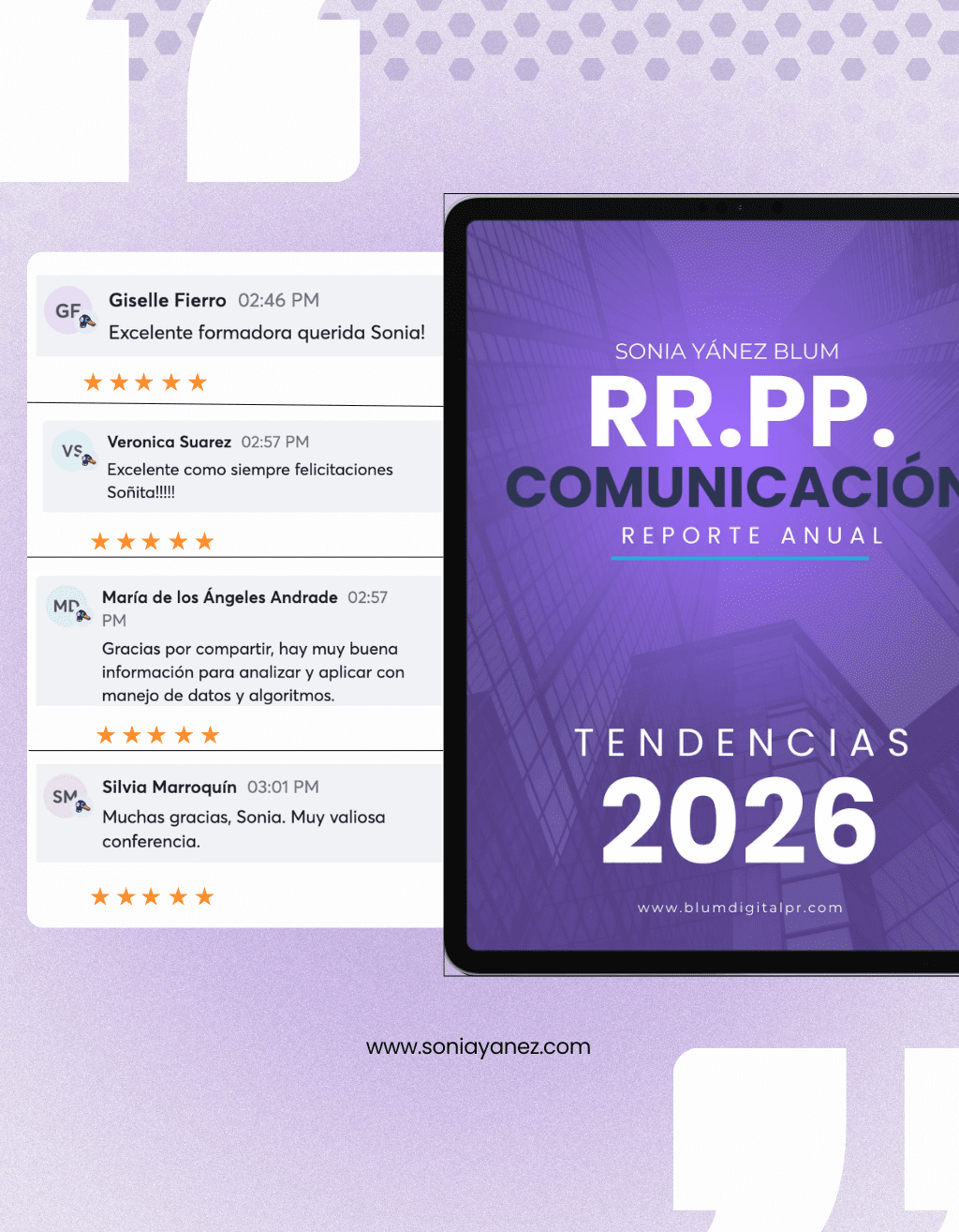 Testimonios de asistentes