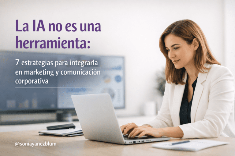 7 estrategias para implementar IA en comunicación corporativa, RR.PP. y marketing