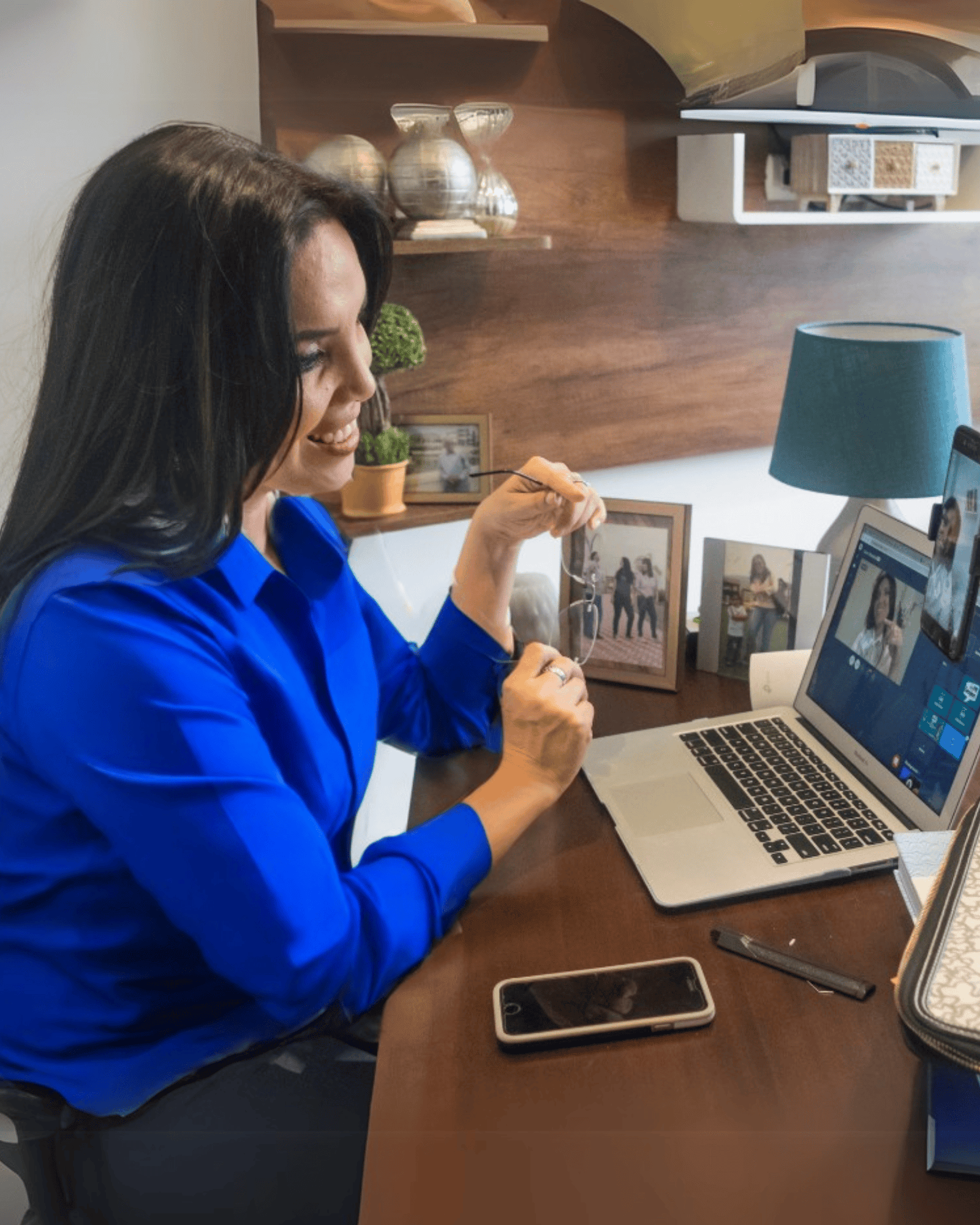 Sonia Yánez Blum en su época nómada digital